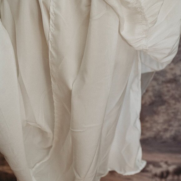 Milkmaid Dress Full Length Maxi With Ruffles Bustier Style New NWT Women - Picture 5 of 7